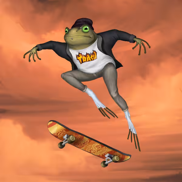 SKATER FROGS 🐸 #19