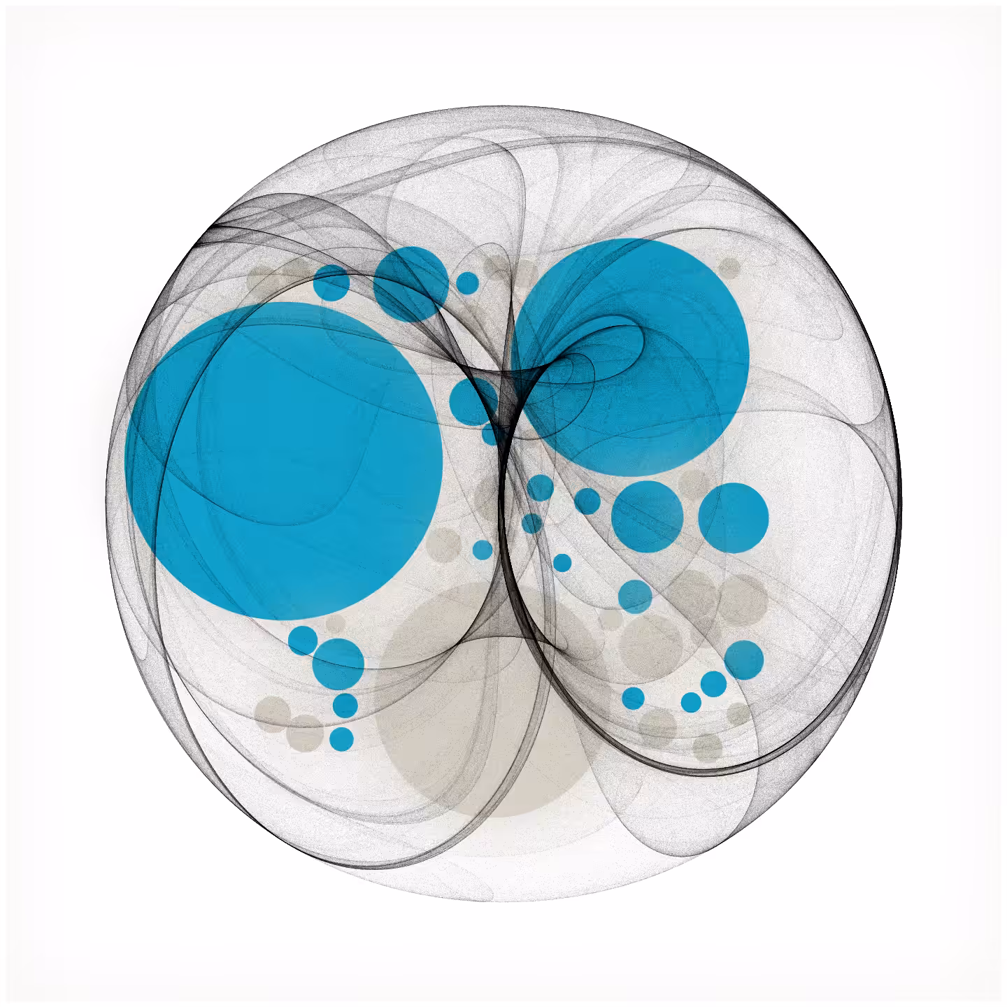 Attractors and Circles #54