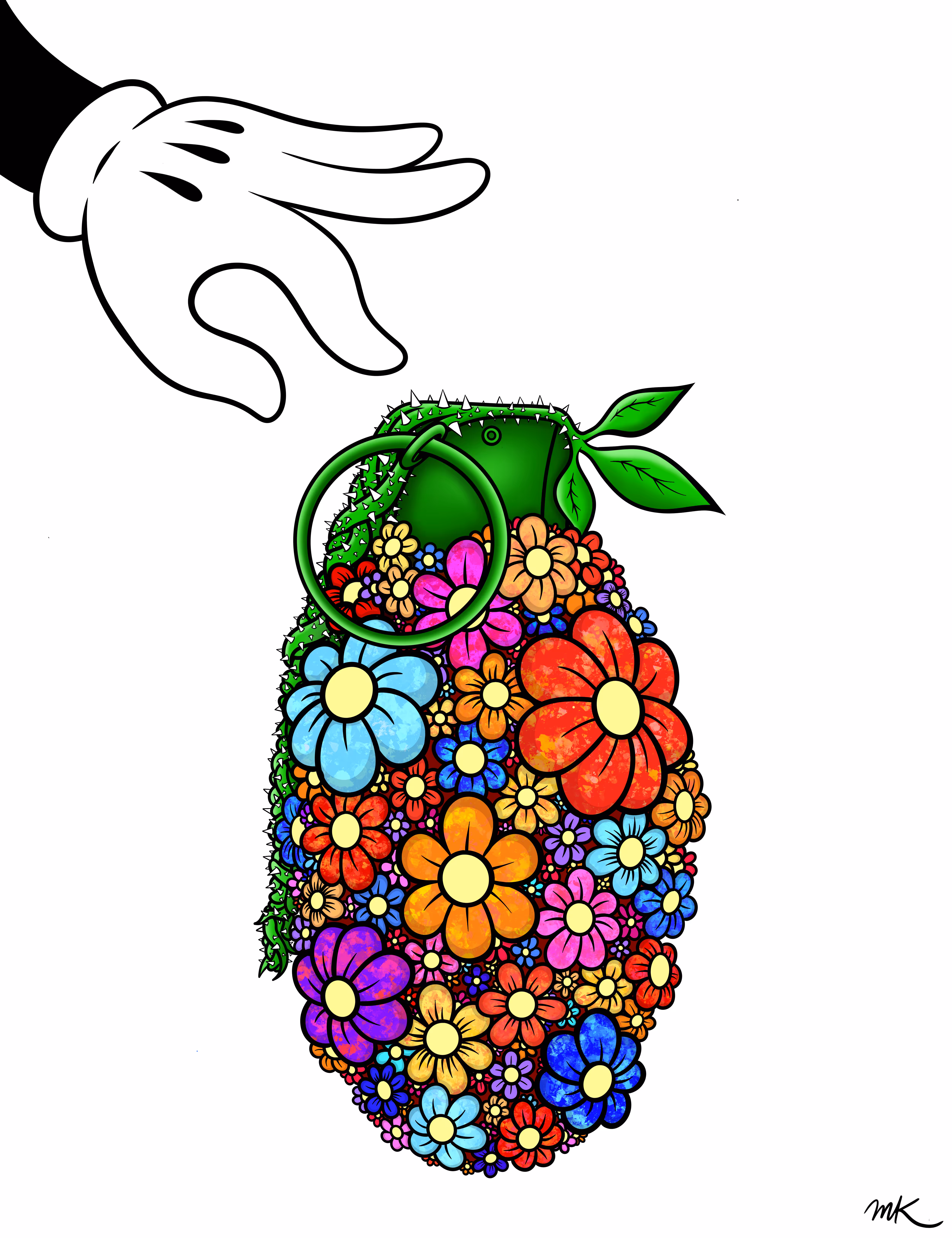 "FLOWER-BOMB"