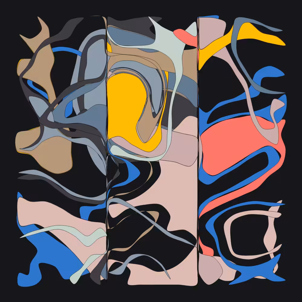 Geometric colorful shapes 3 #161