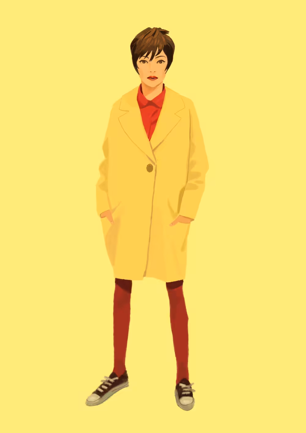 The Woman in the Yellow Coat