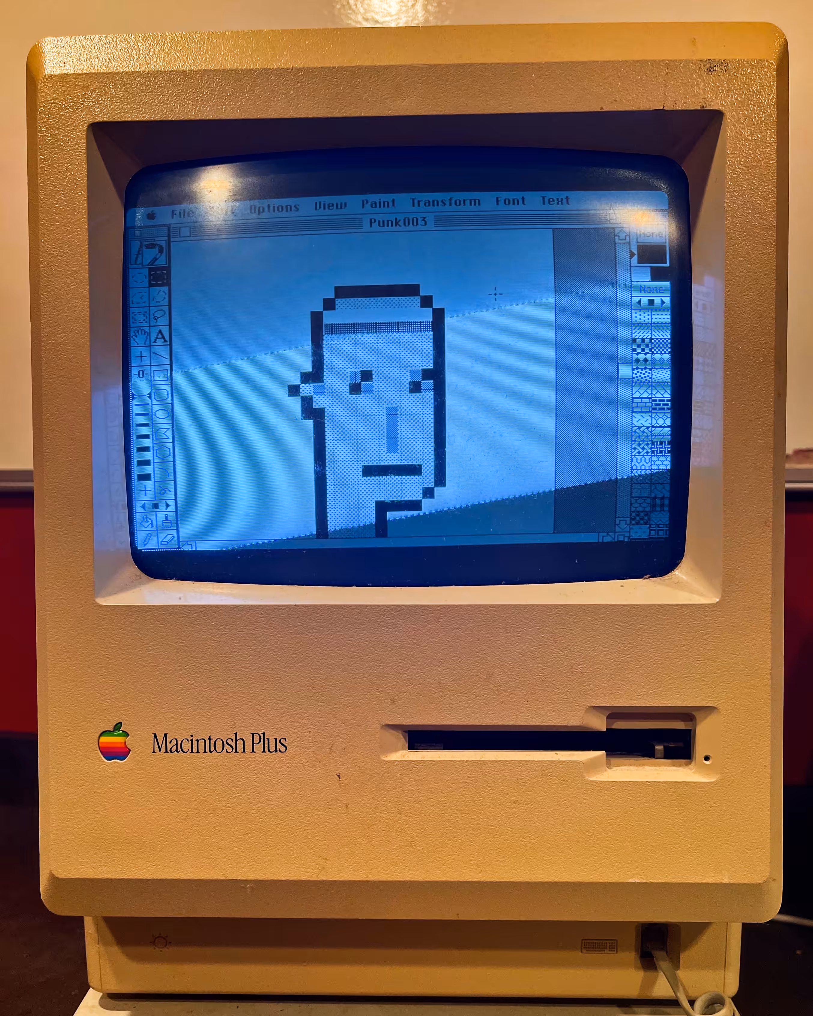 Mac Plus Alien CryptoPunk (1992)