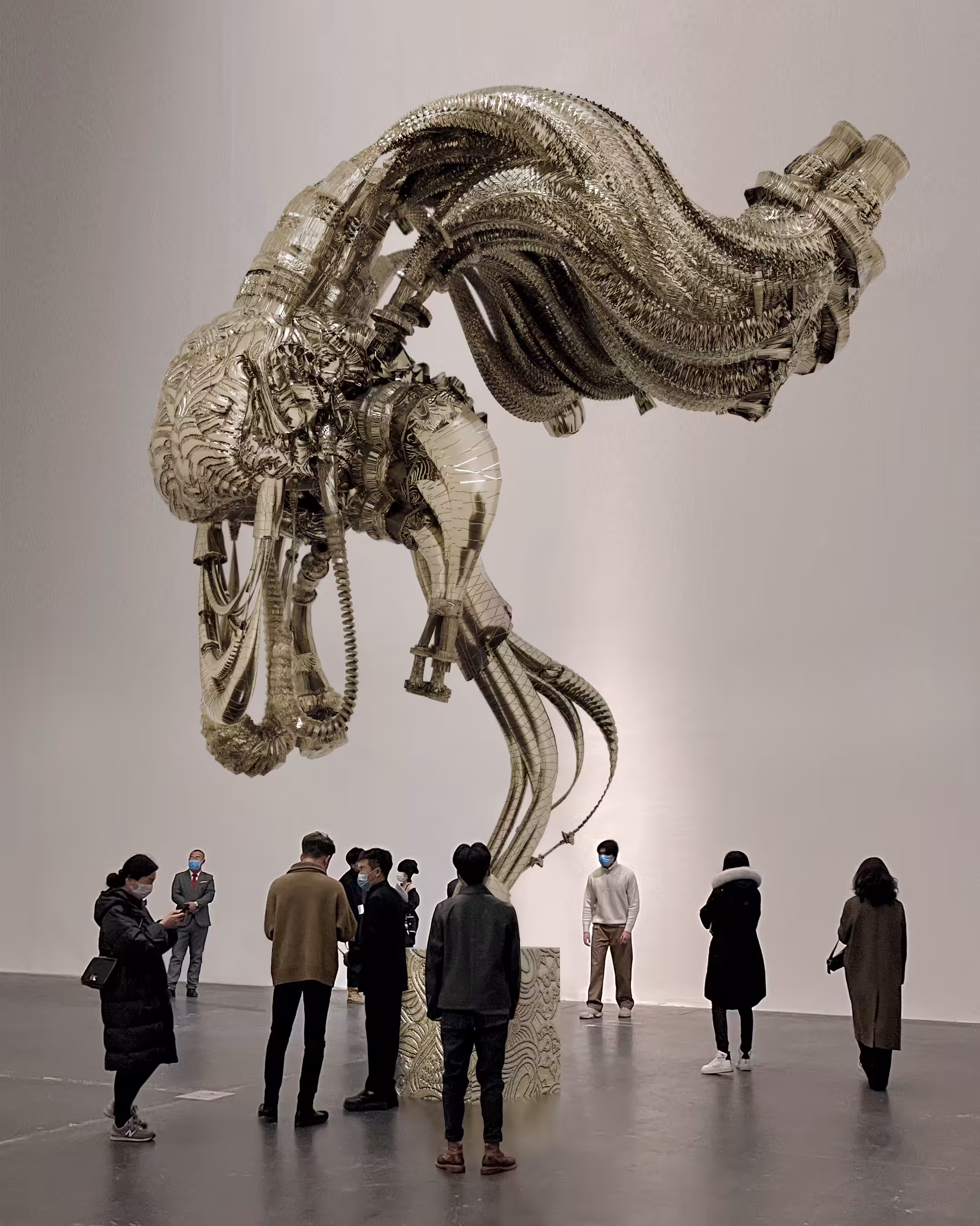 The giant sculpture 001