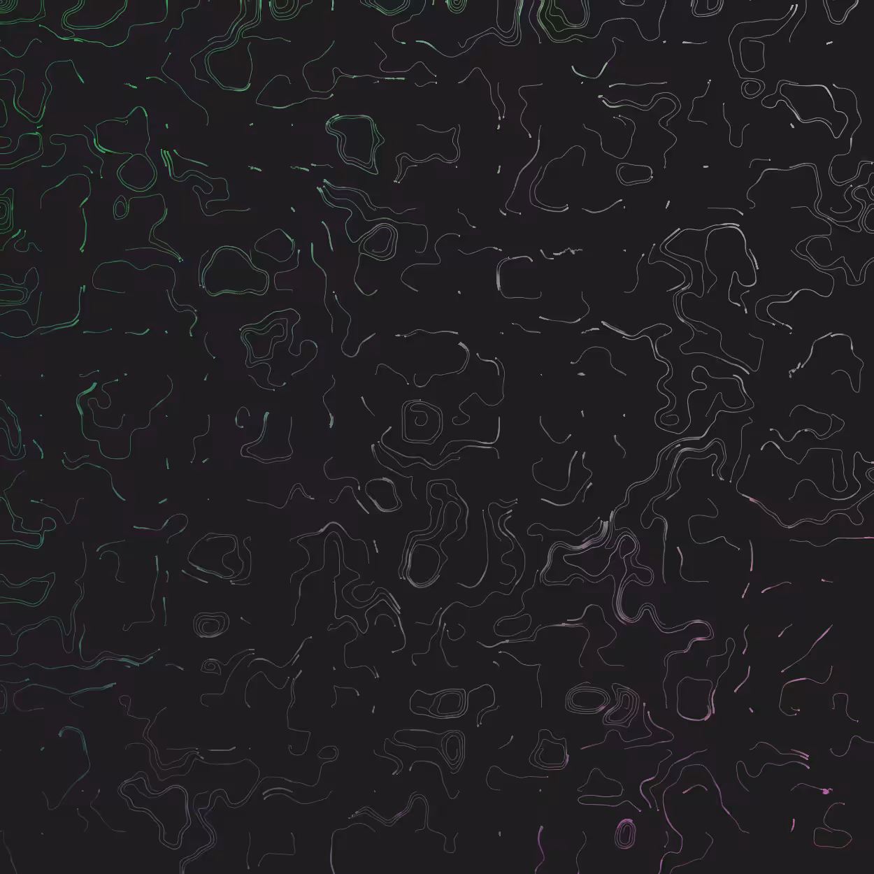 Topographic Lines #7