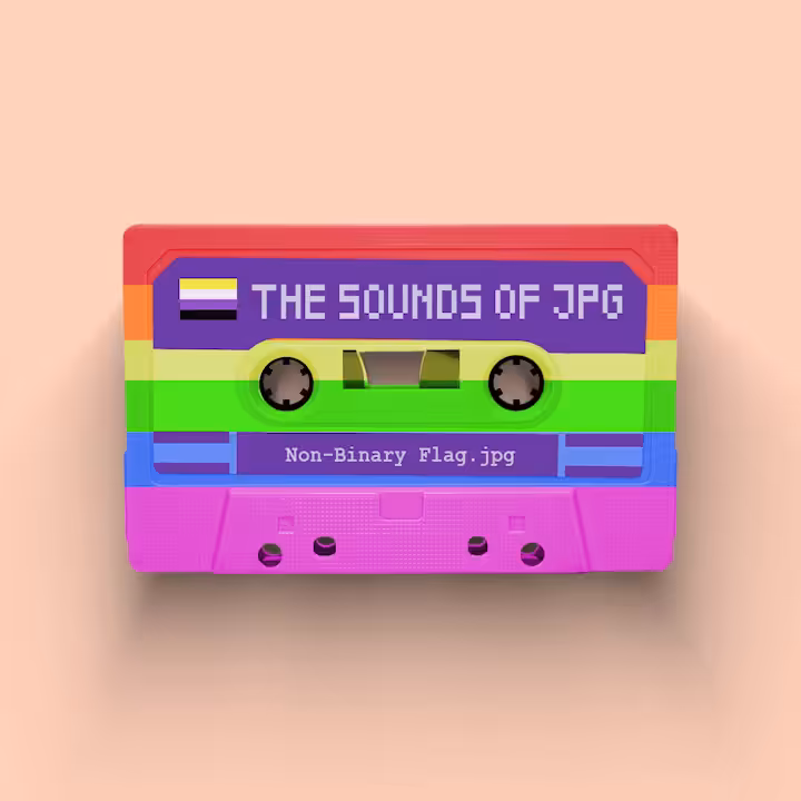 Sounds Of Non-Binary Flag #pridemonth2021