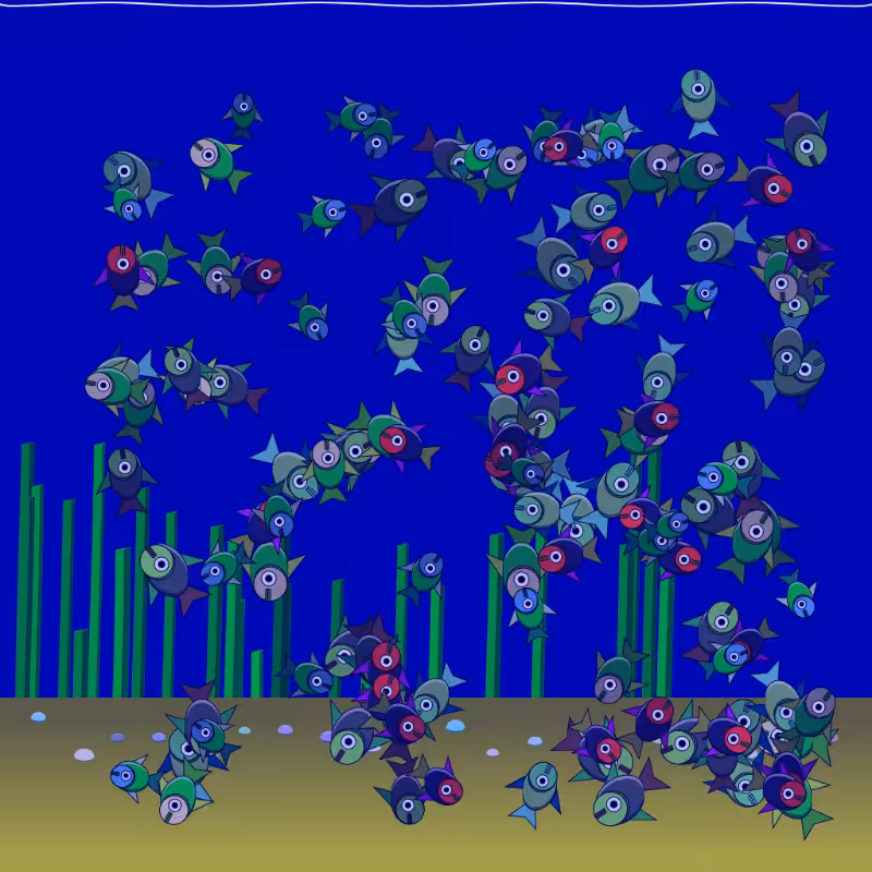 Underwater Schooling #17