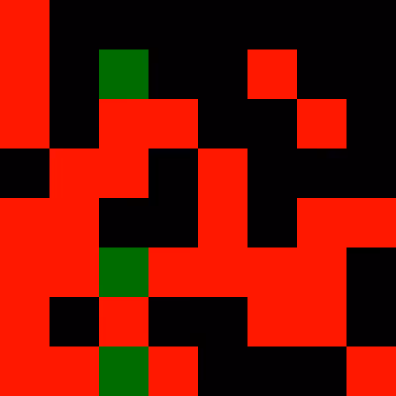 Pixel Roulette (Red, Green, Black) #4