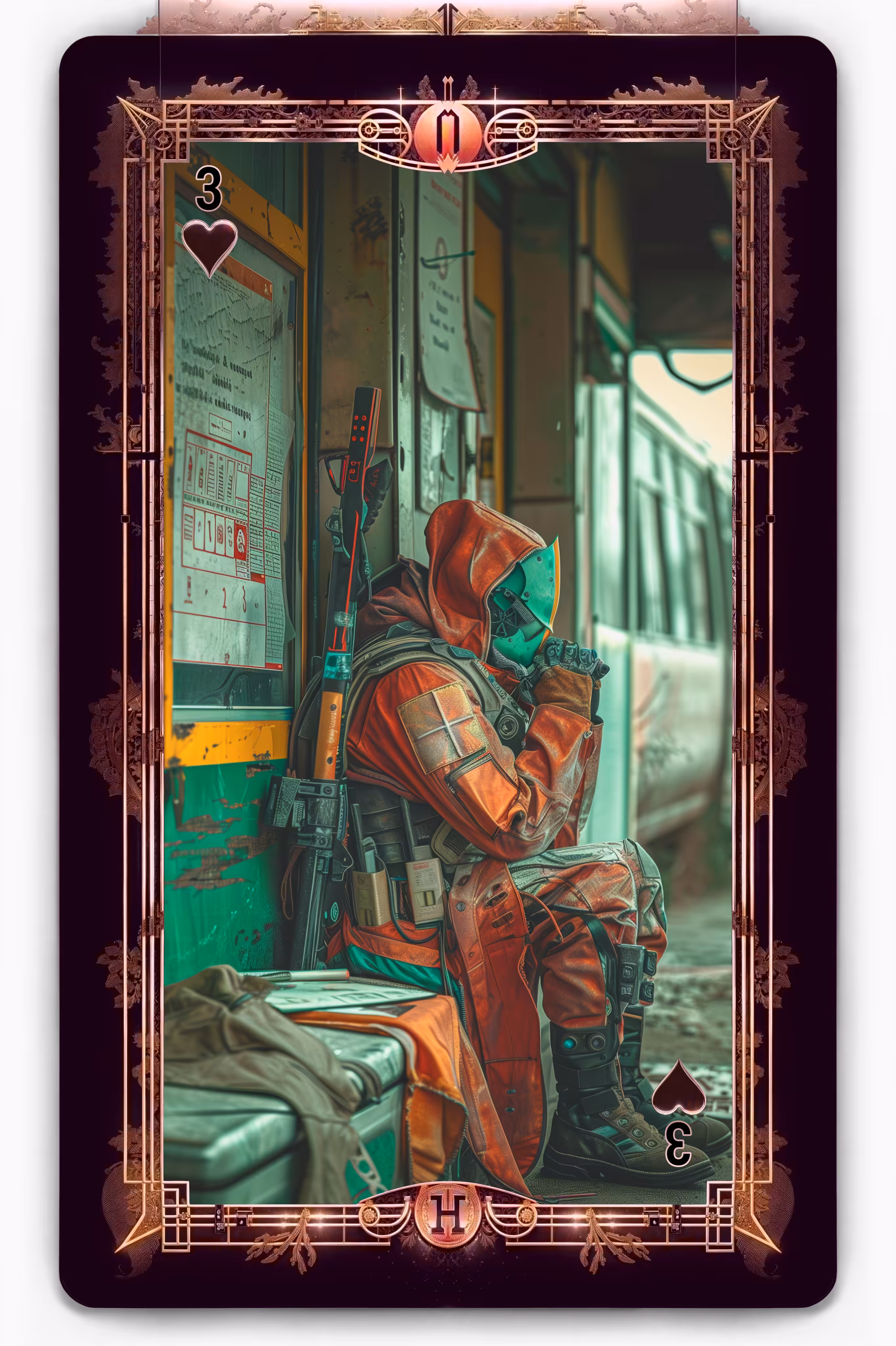 Three of Hearts
