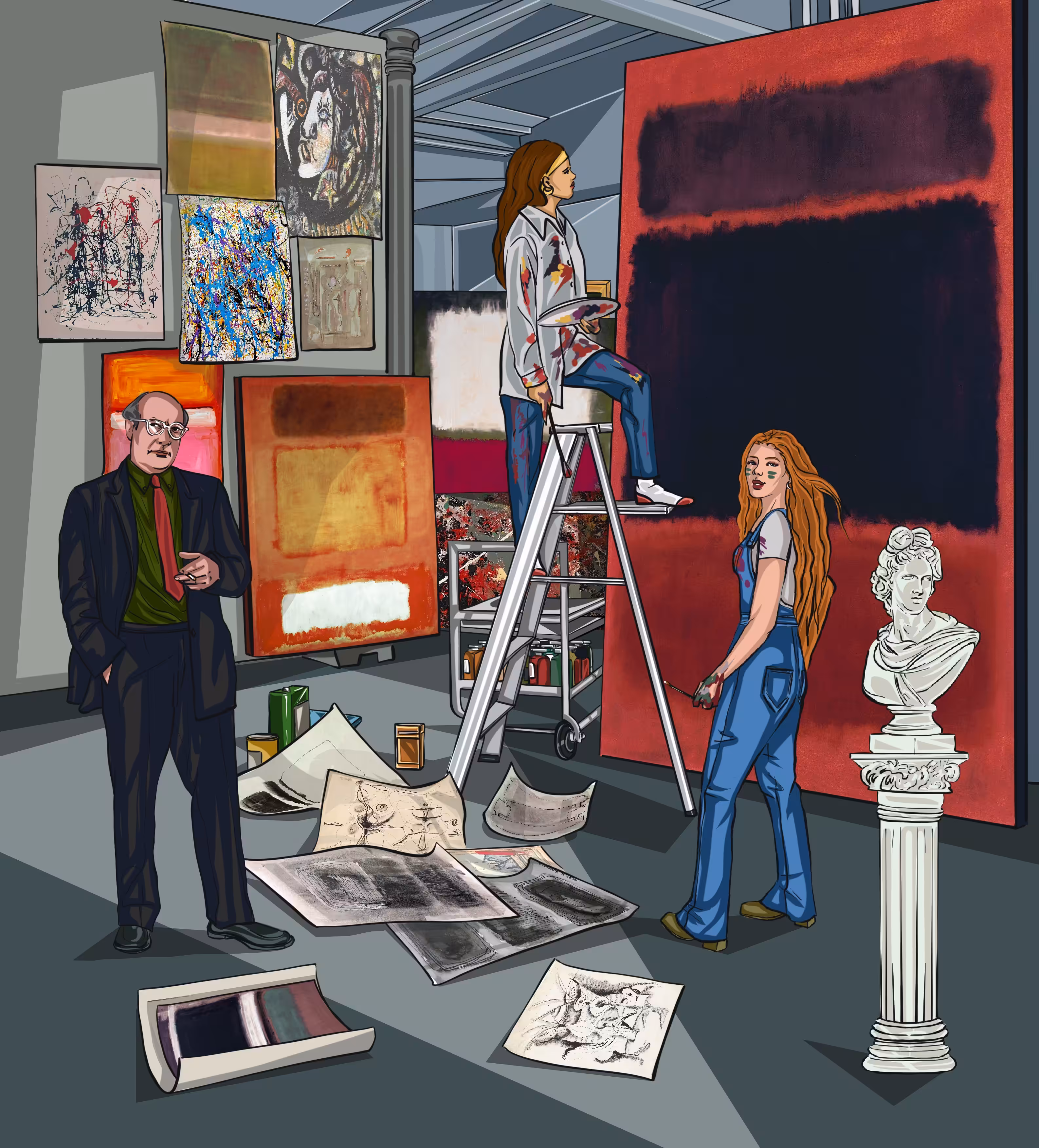 Rothko’s Interns