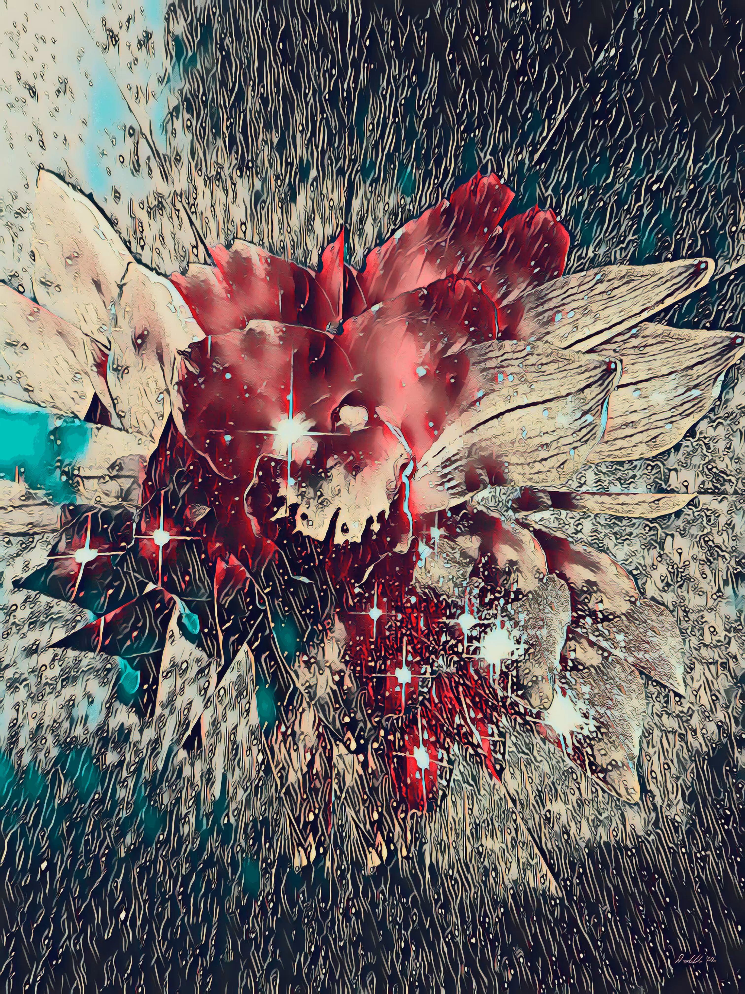 Exploding Orchid Nebula #4