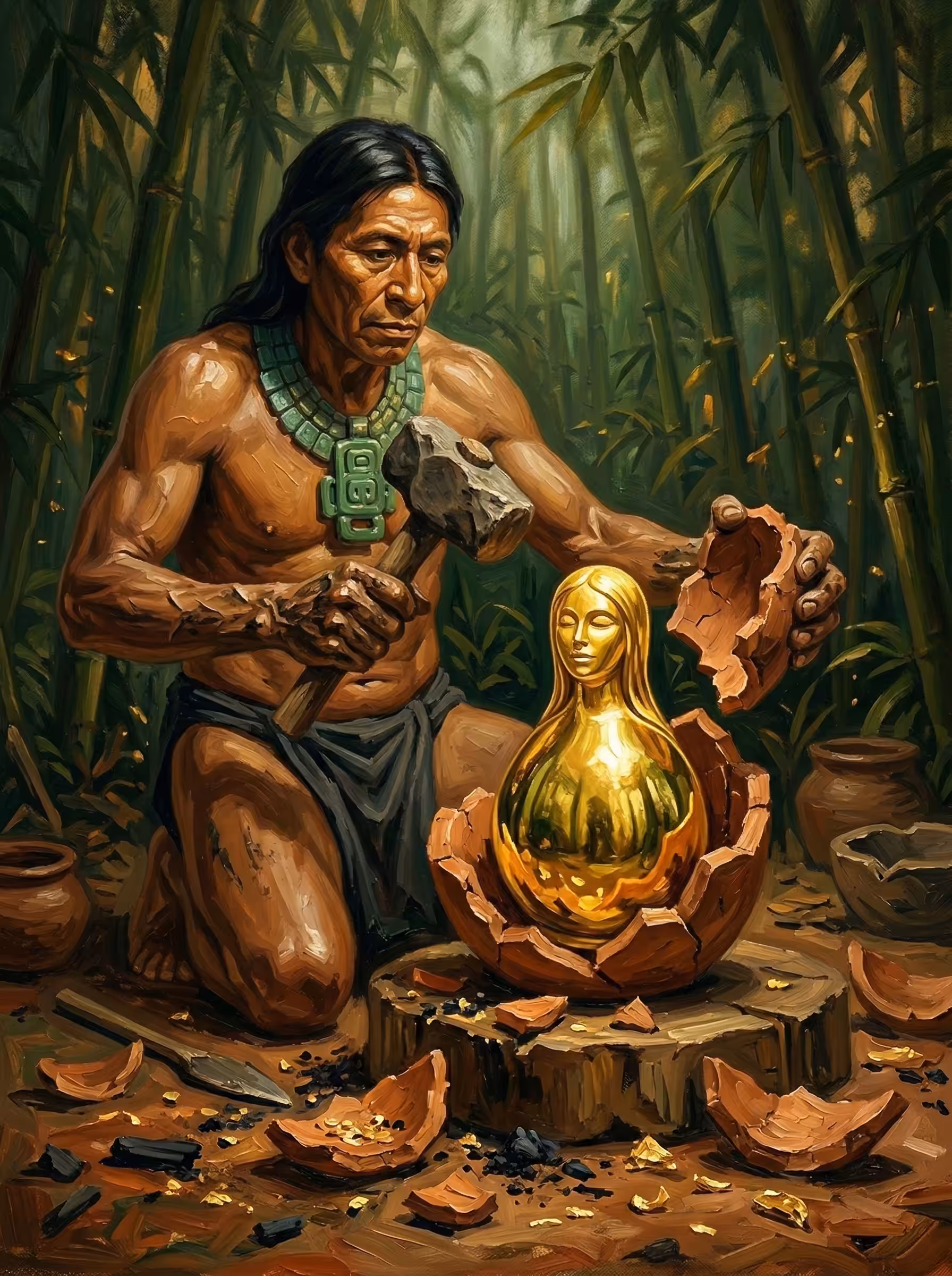 47-Quimbaya-The Birth of the Poporo