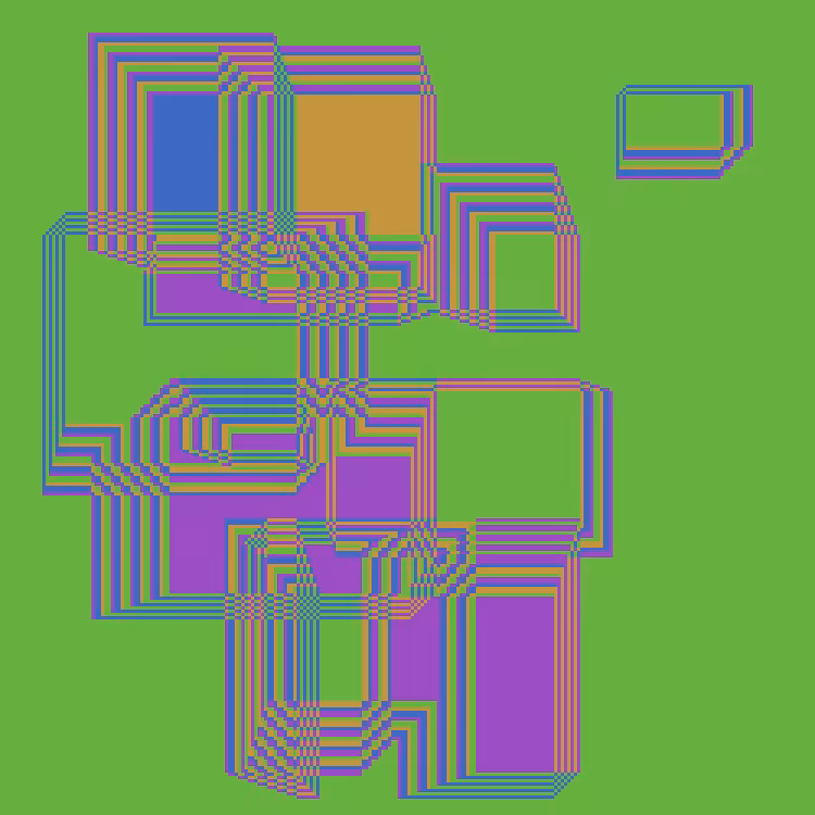 Superimposed Rectangles #85
