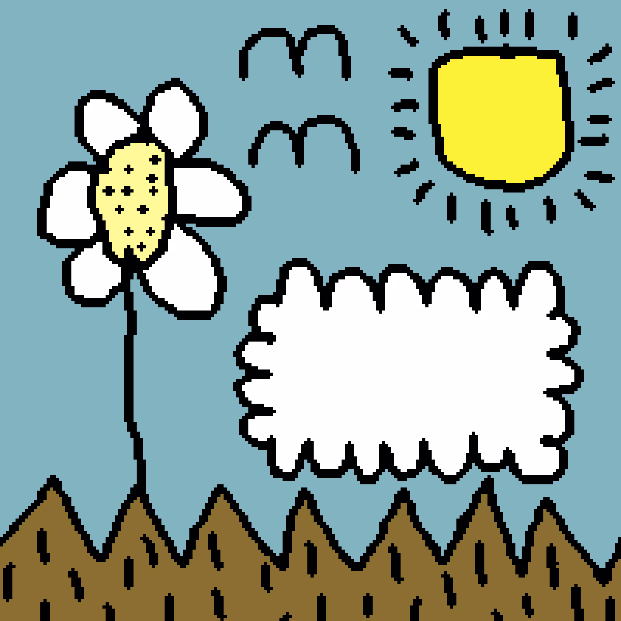 Flower, loneliness