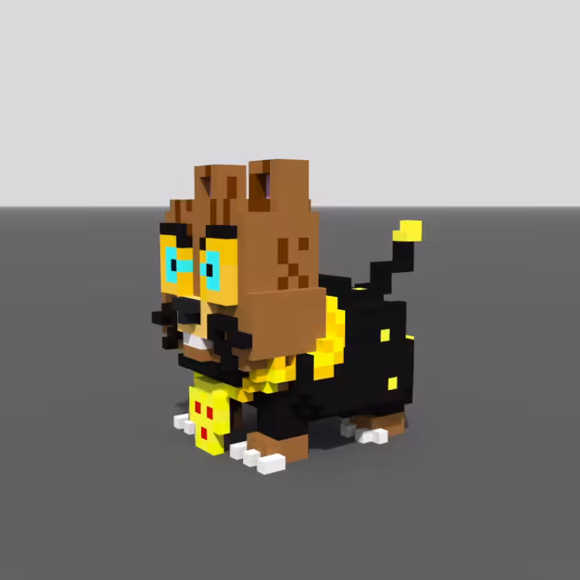 VOXEL CAT #001