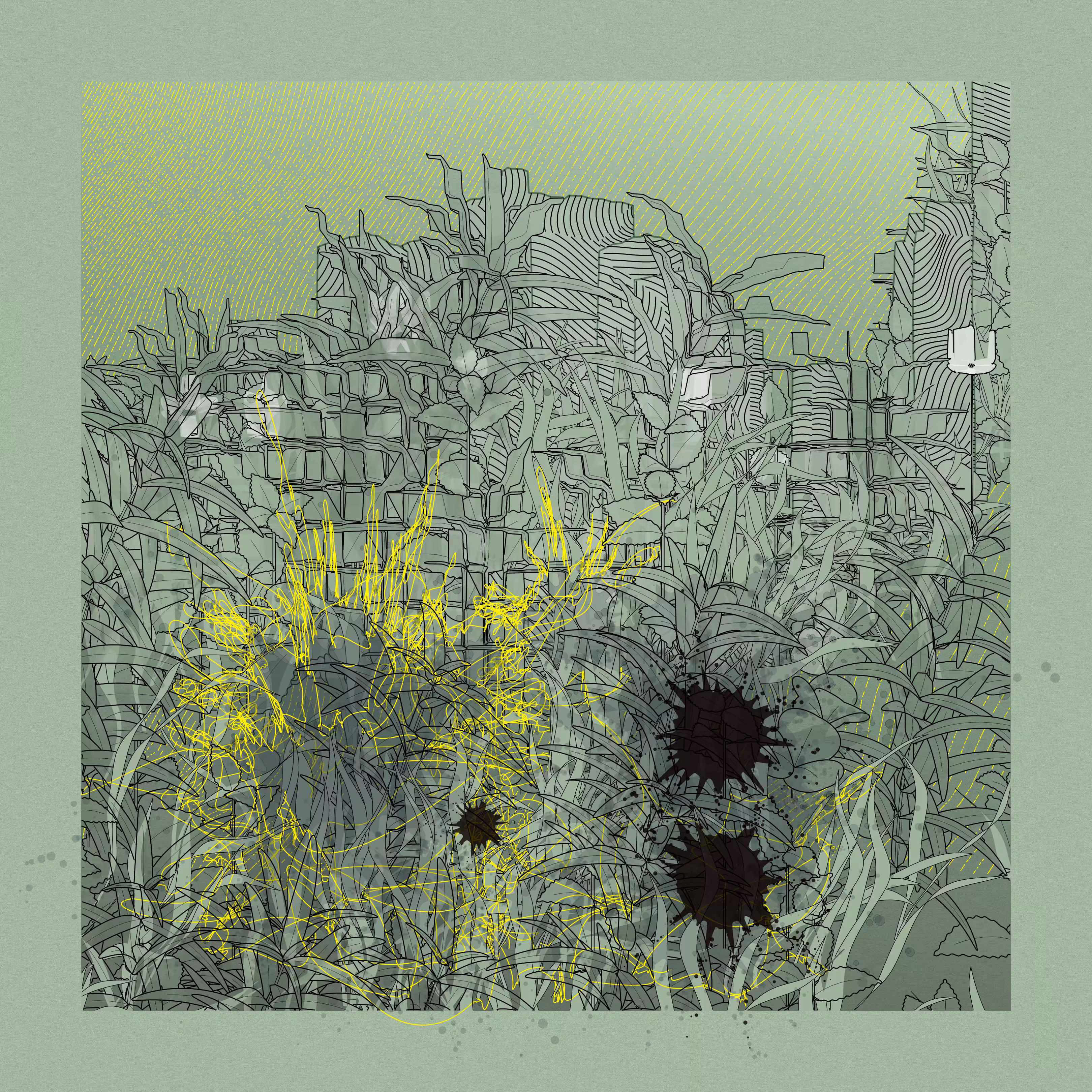 Landscape with Carbon Capture #4256