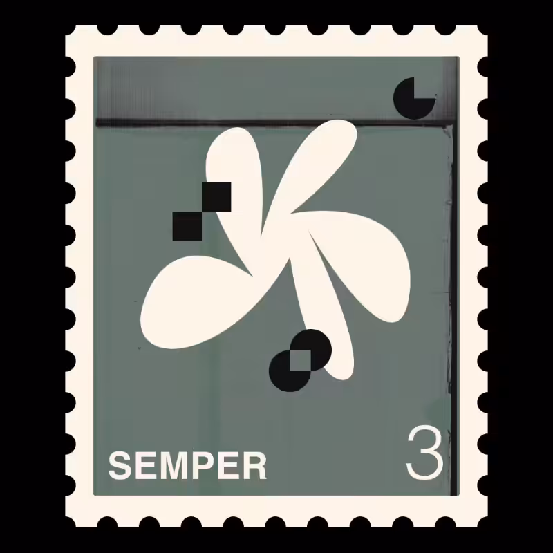 Postage stamp - Snowflakes #40