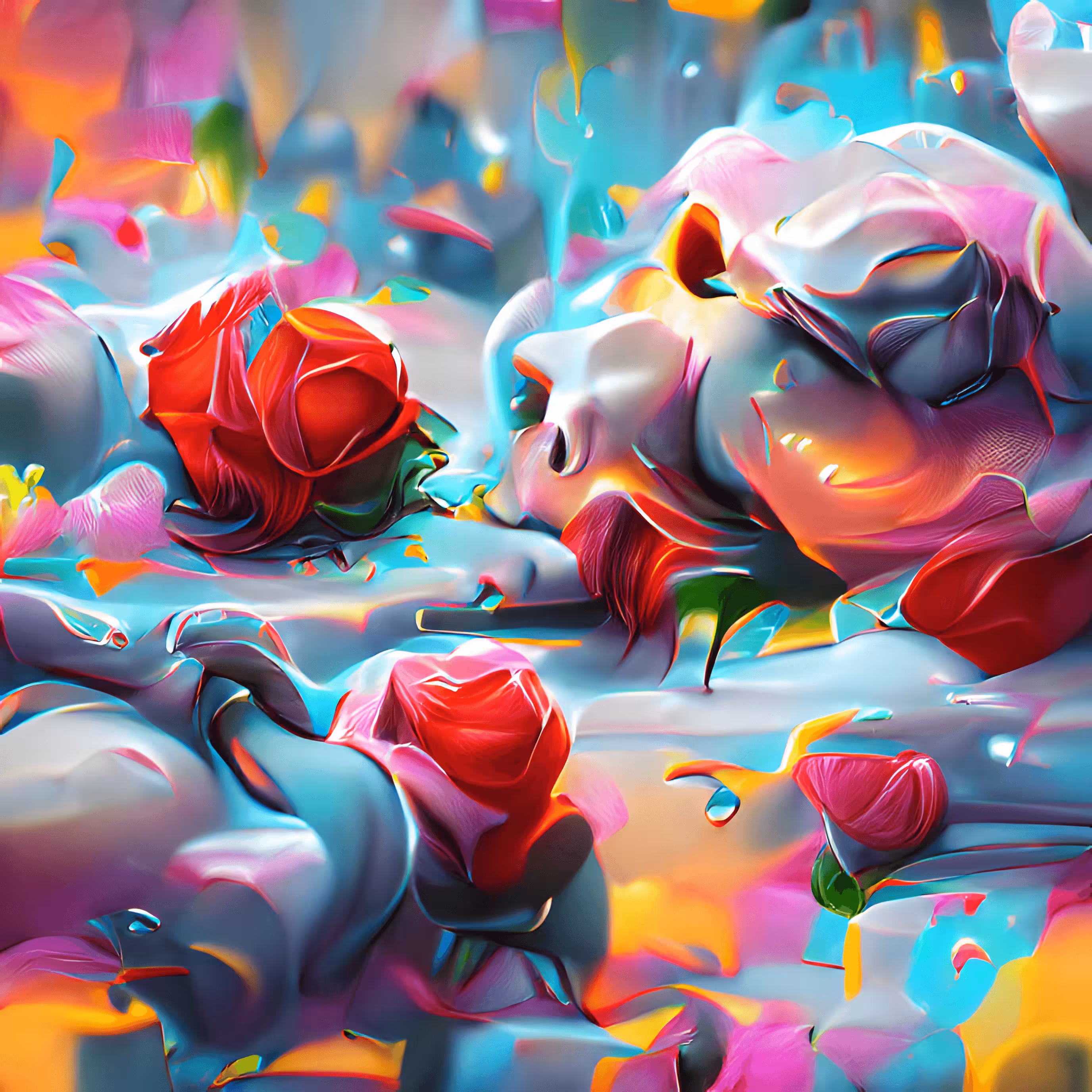 Melted Roses