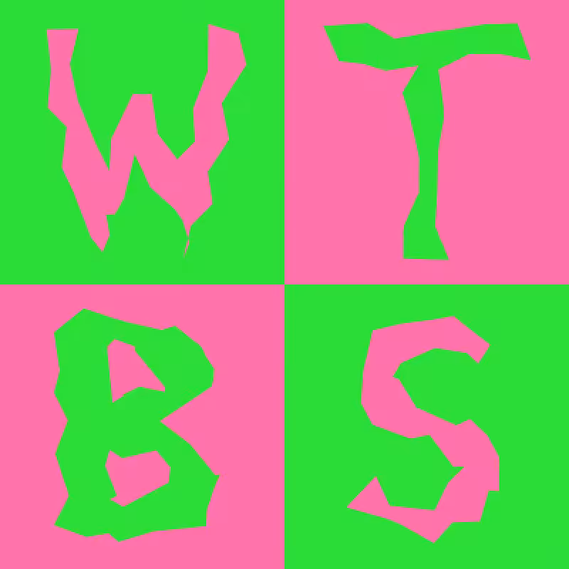 Waiting To Be Signed Logo with Wobbles #392