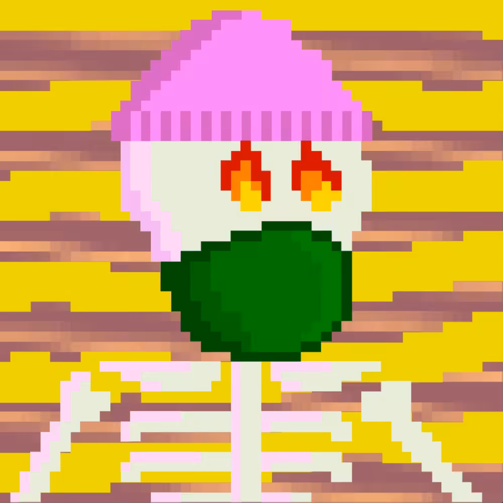 PIXEL SKULLETTI 1 #278