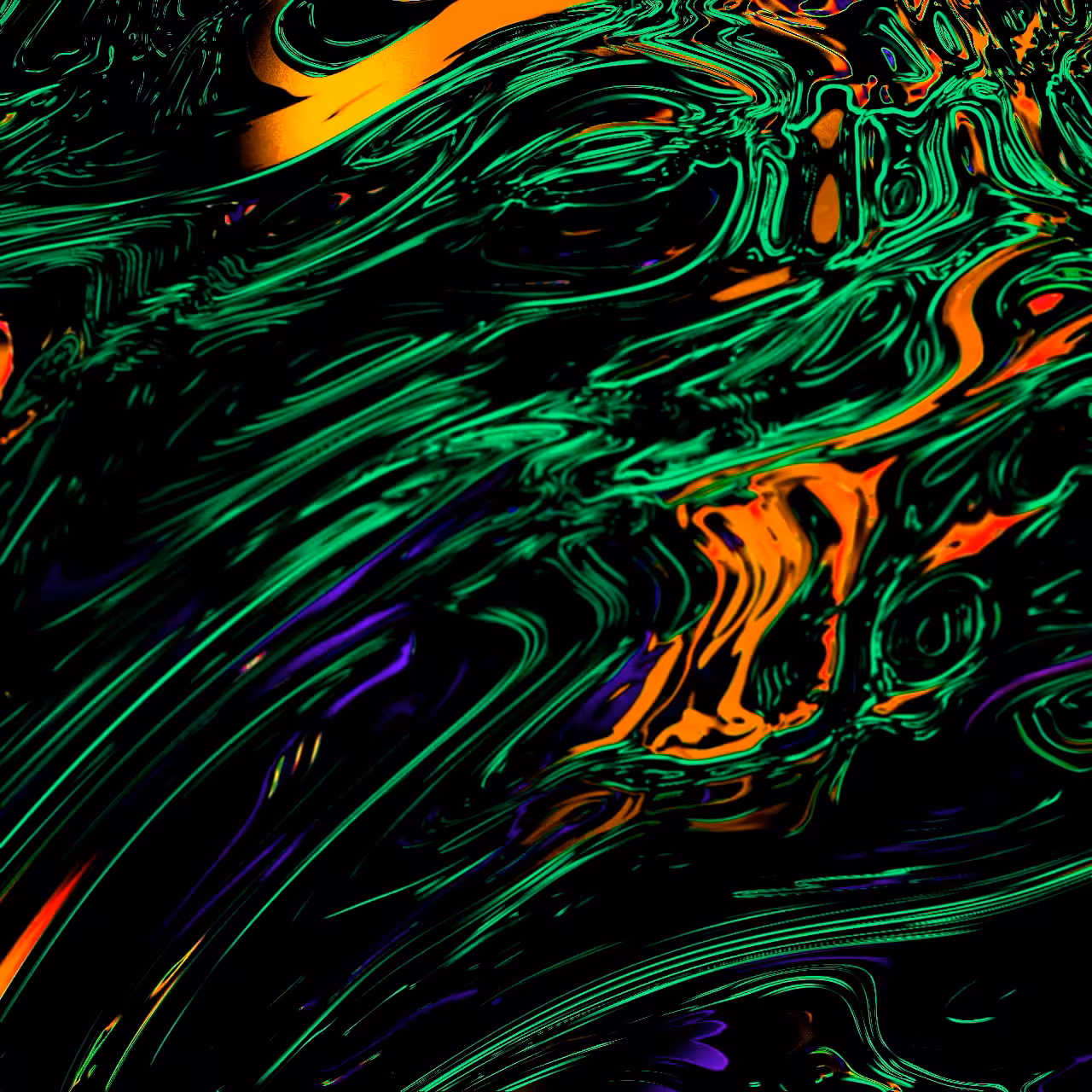 Liquid Fluo (Audio-Reactive)