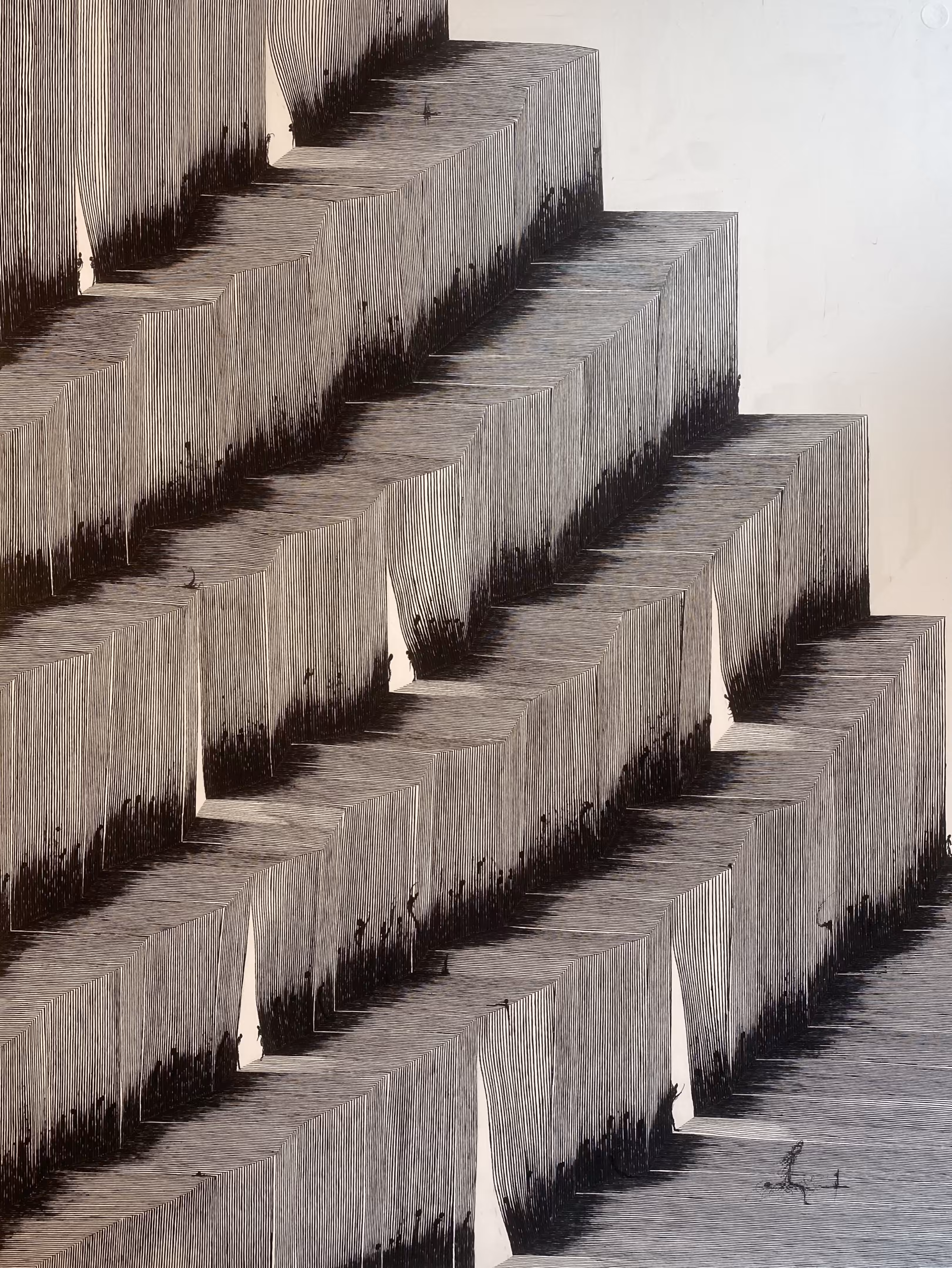 Library Of Babel's Missing Links (or) Voids Of Entry