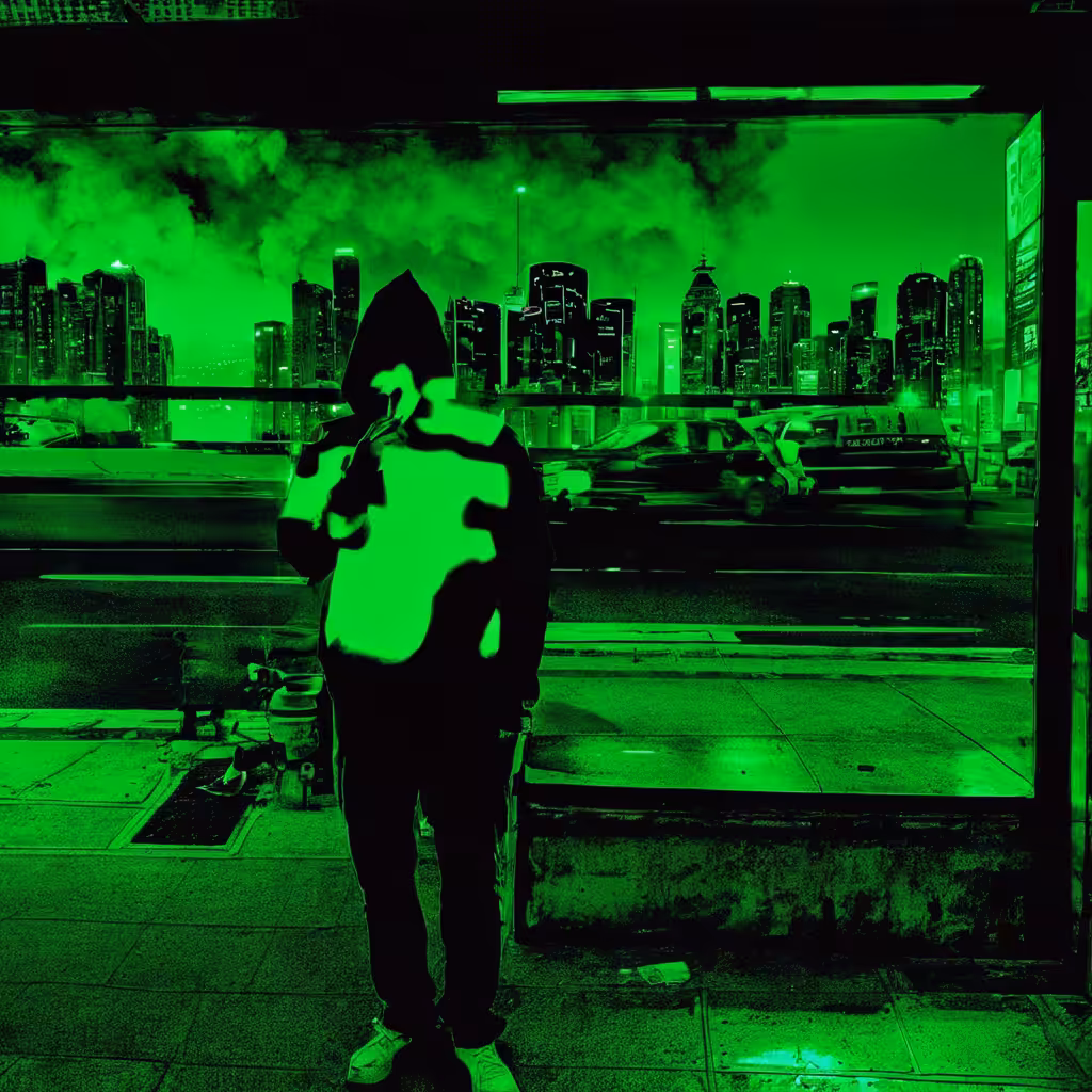 AS SOLD ON EBAY 🤟👨‍💻 "NEON NOIR REFLECTIONS"