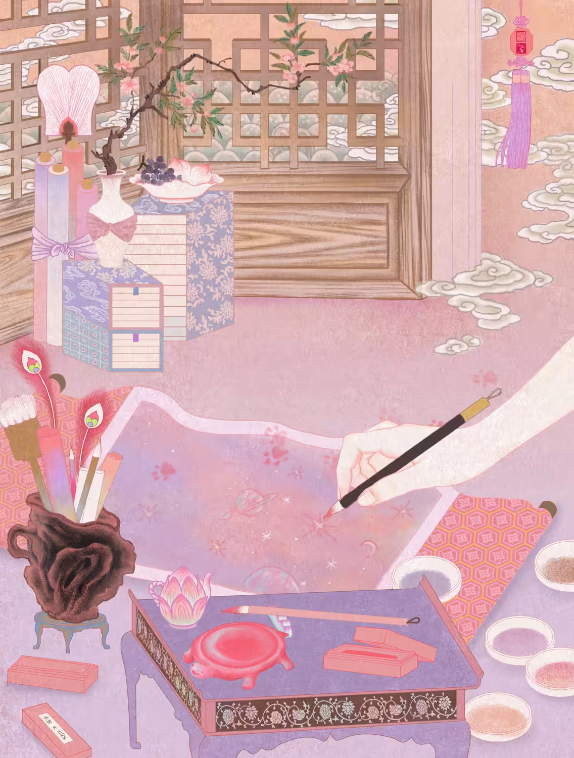 Drawing with Kitty