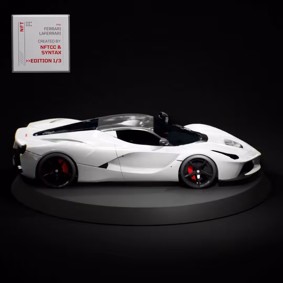 NFTCC - 2015 Ferarri LaFerrari (White)
