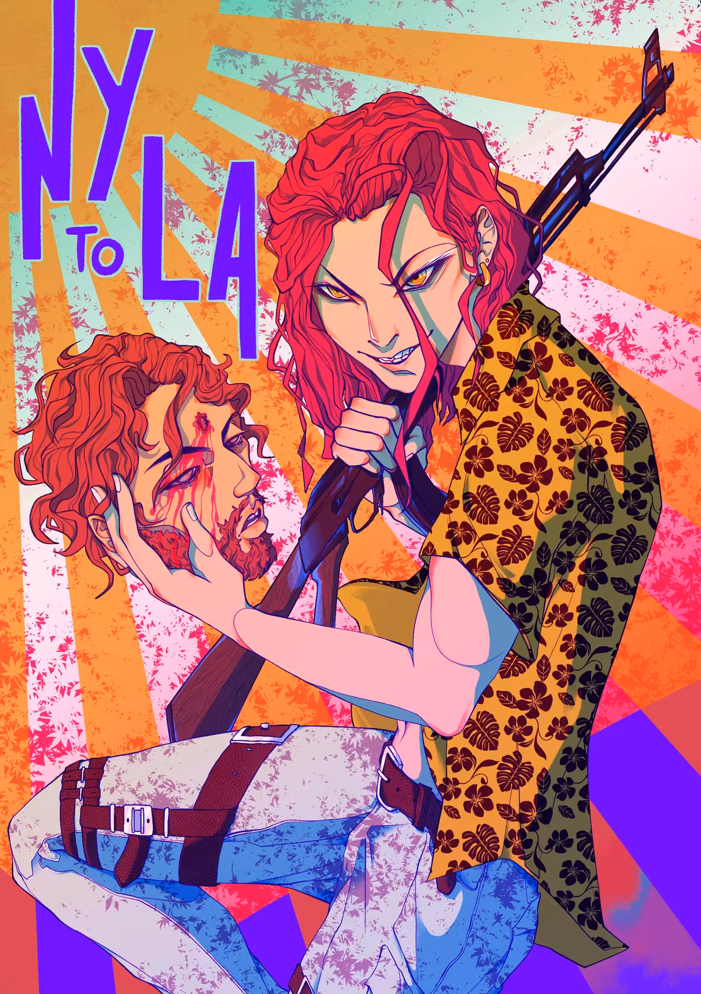 NY TO LA SKETCH 2