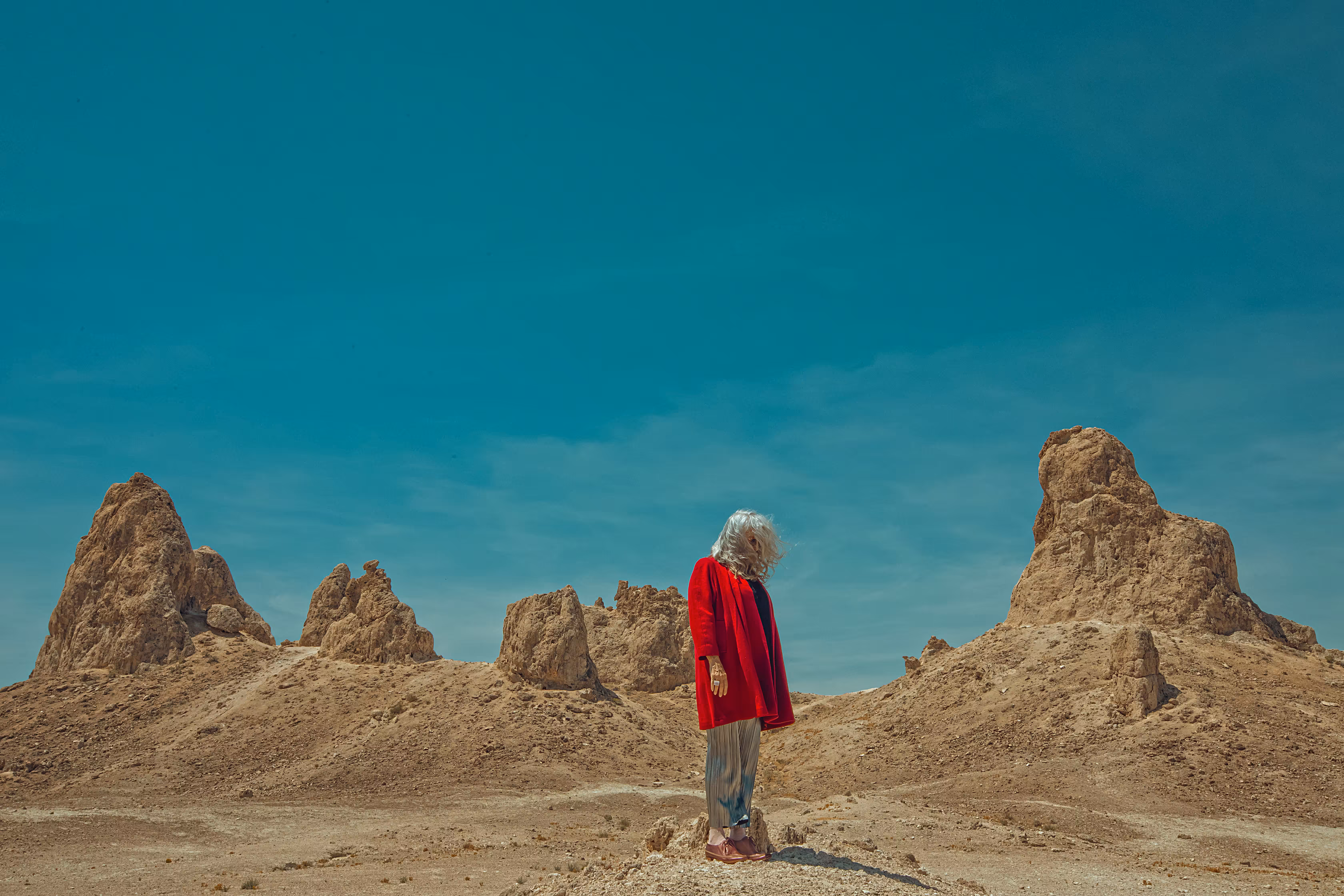 The Old Woman In The Red Jacket