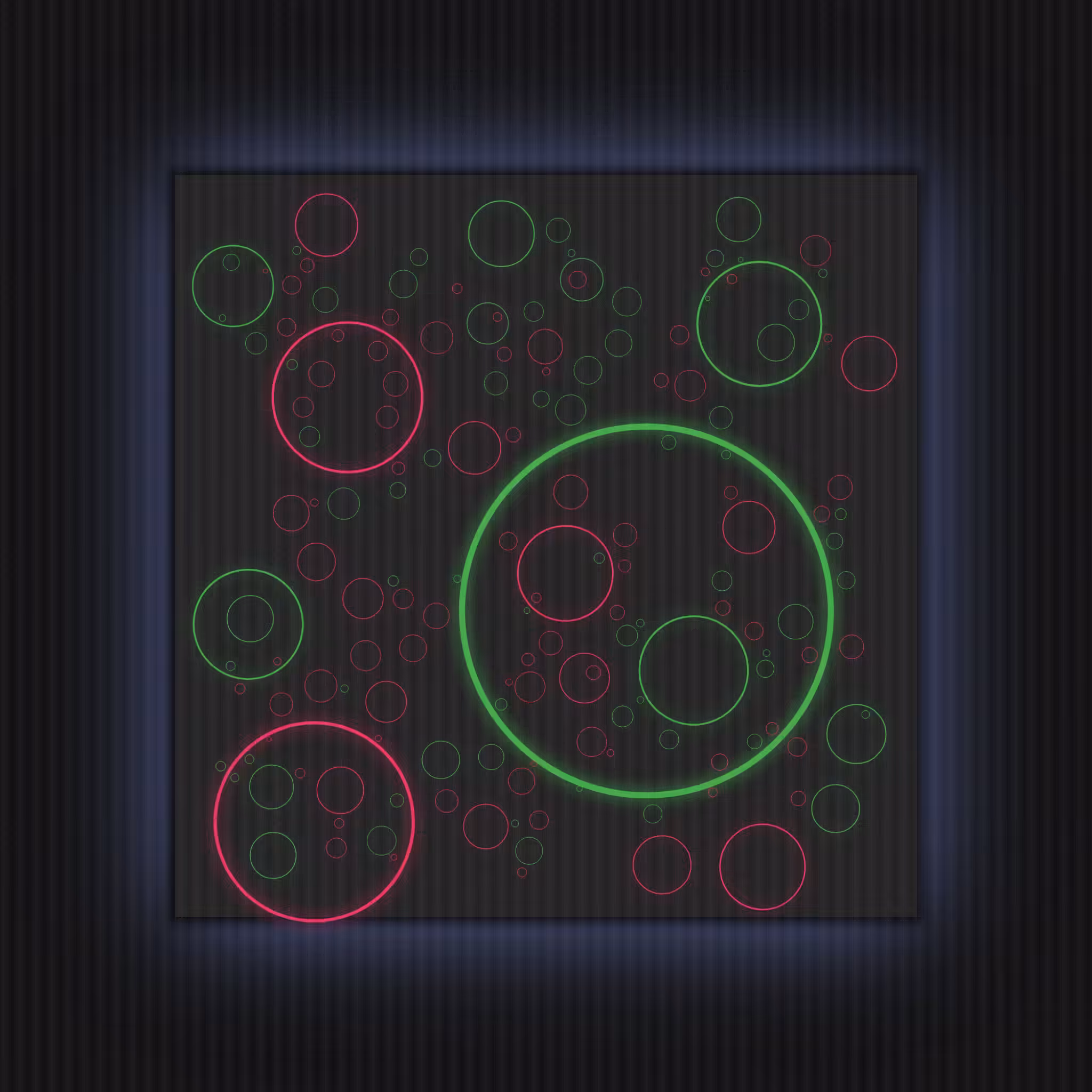 Nevercolliding Circles #36