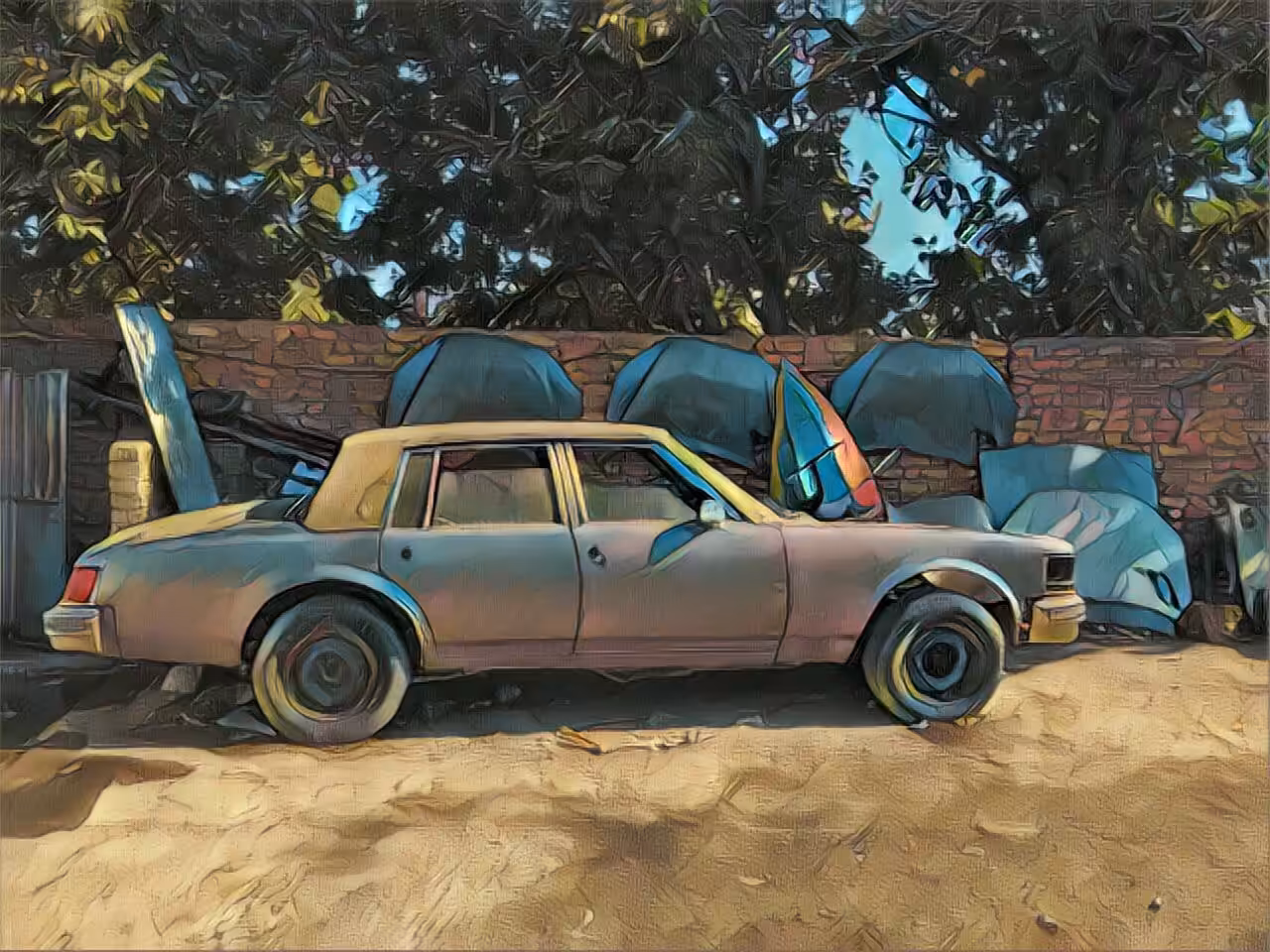 The old cars