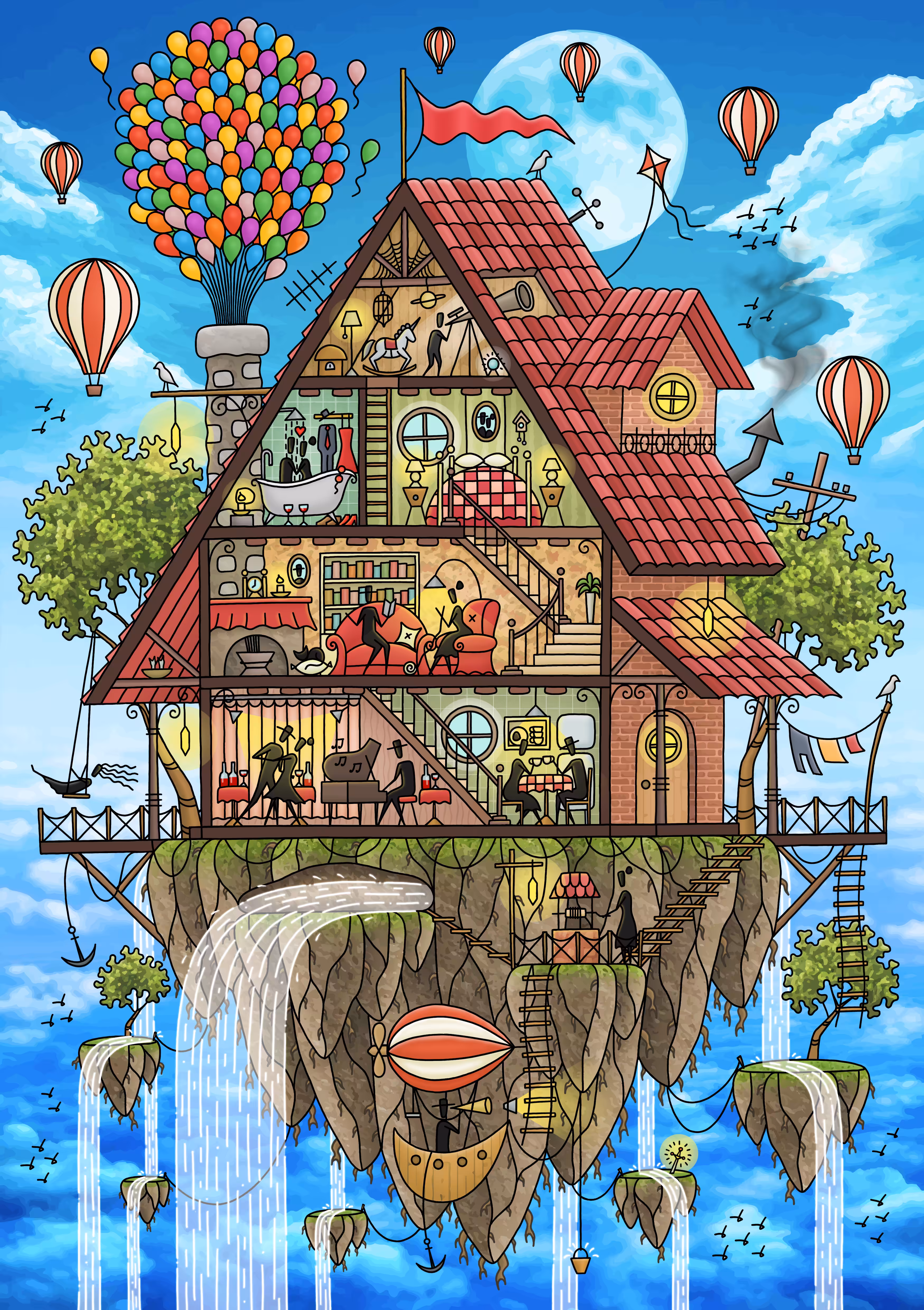 House above the Clouds
