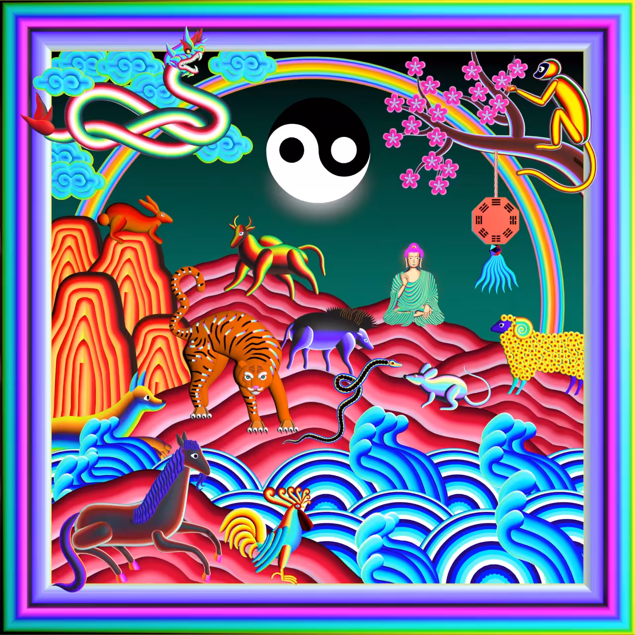  生肖 The legend of the 12 animals