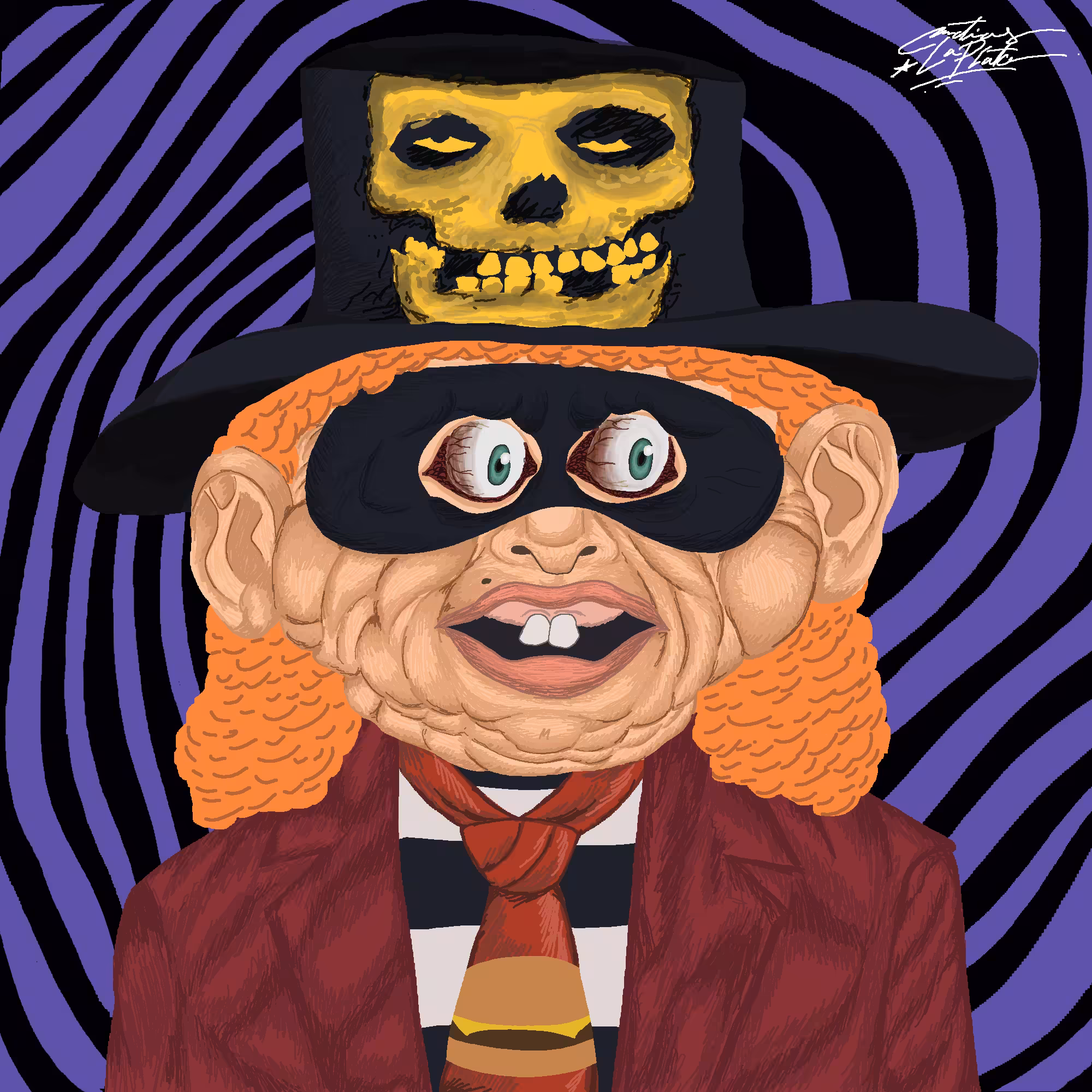 Hamburglar Misfits Hat