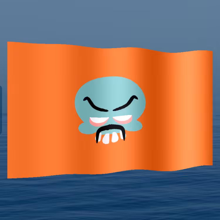 Jolly Roger Flag #101