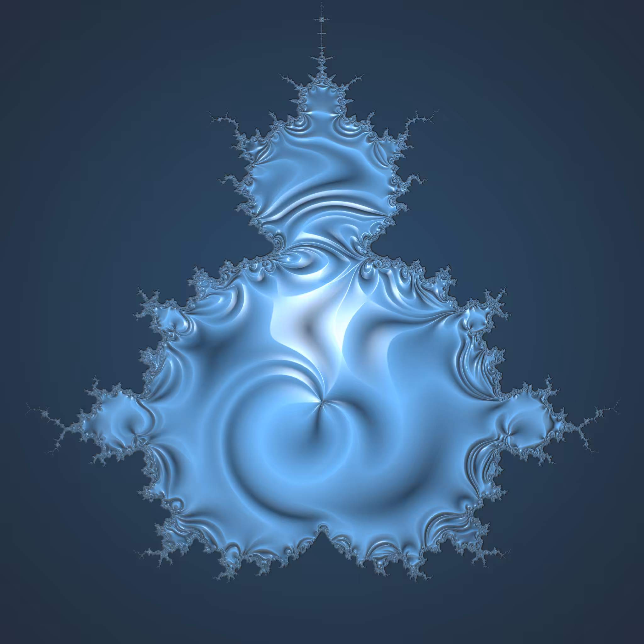 Warped Mandelbrot Fractal