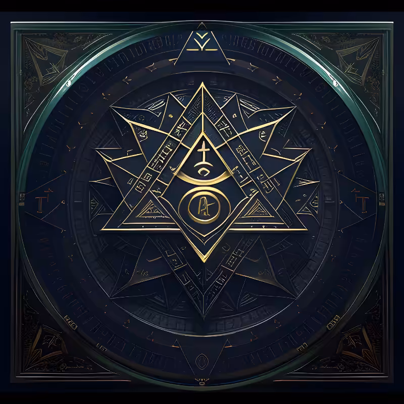 Square and compass #6