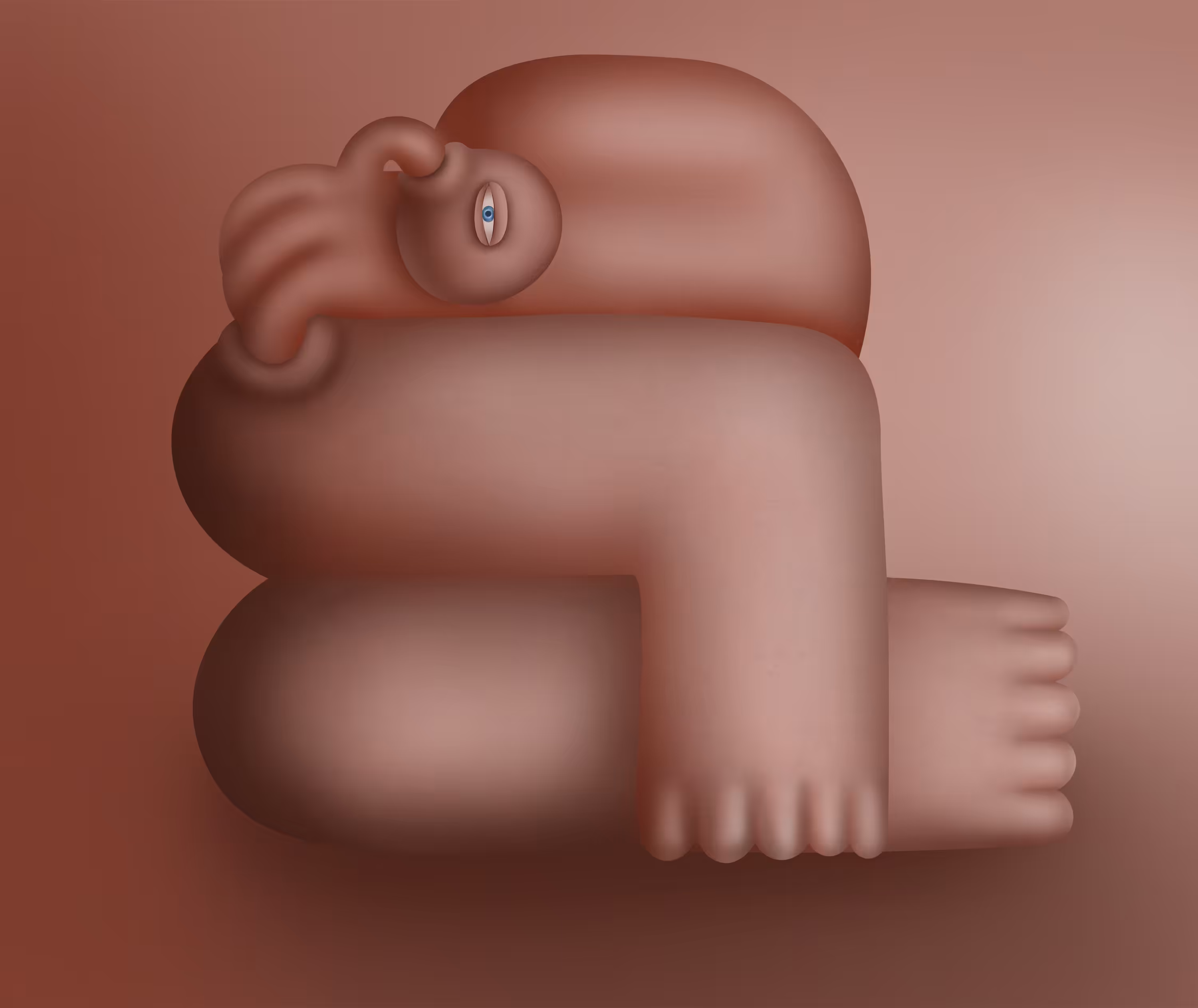 Figure Sucking Thumb