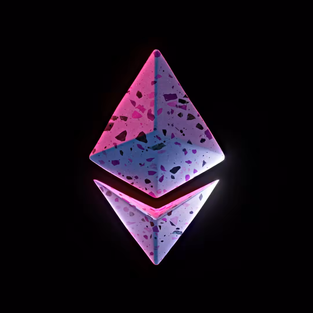 Etherium Kaleidoscope: Pink Palladio Terrazzo 