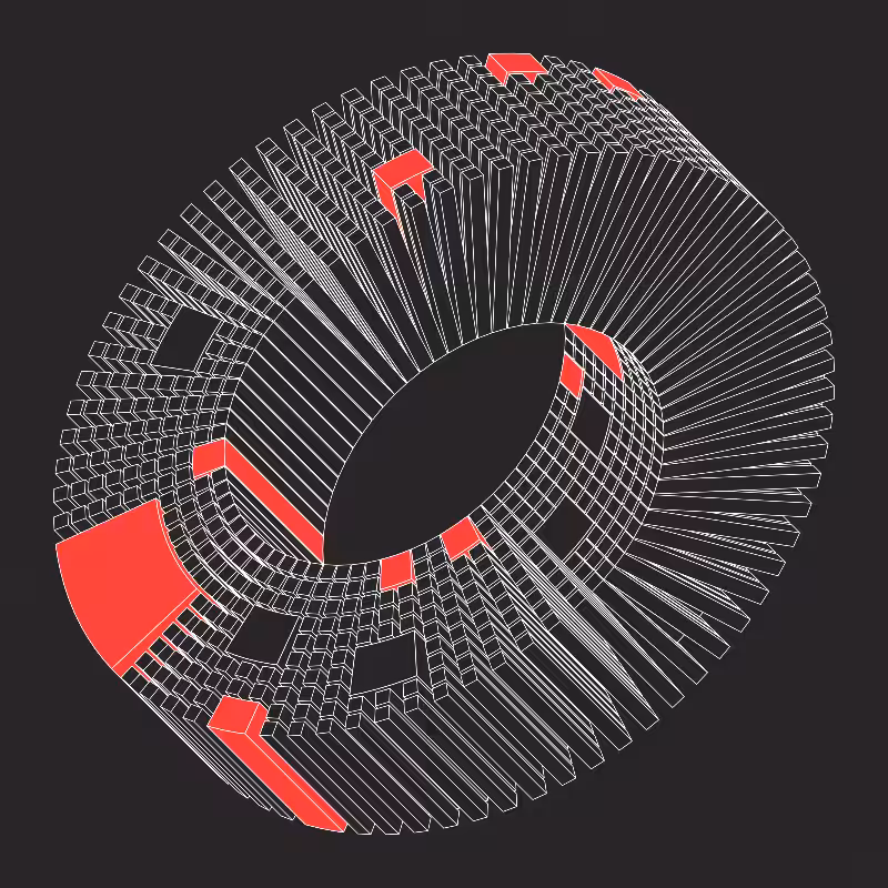 Ex Mobius (Neon Red) #18