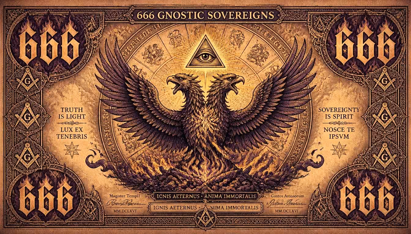 666 Gnostic Sovereigns