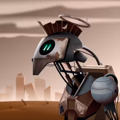 Savage Droids: COMMUNITY Shock Droid B-4496
