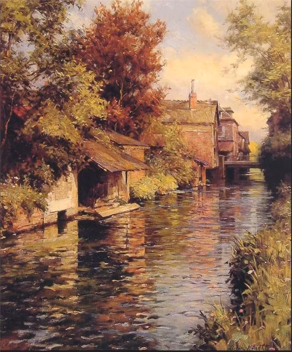 Sunny Afternoon on the Canal