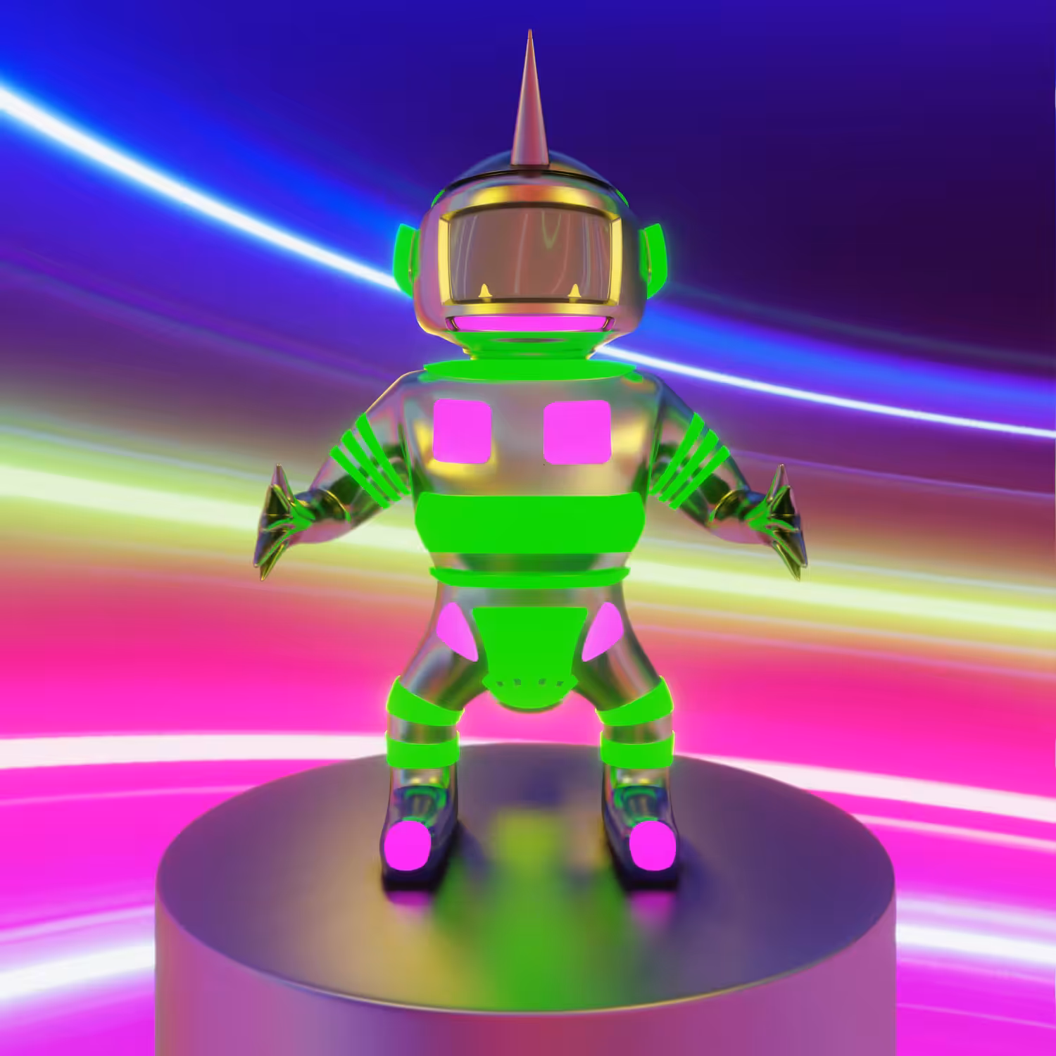 Wiptail Ramone Green