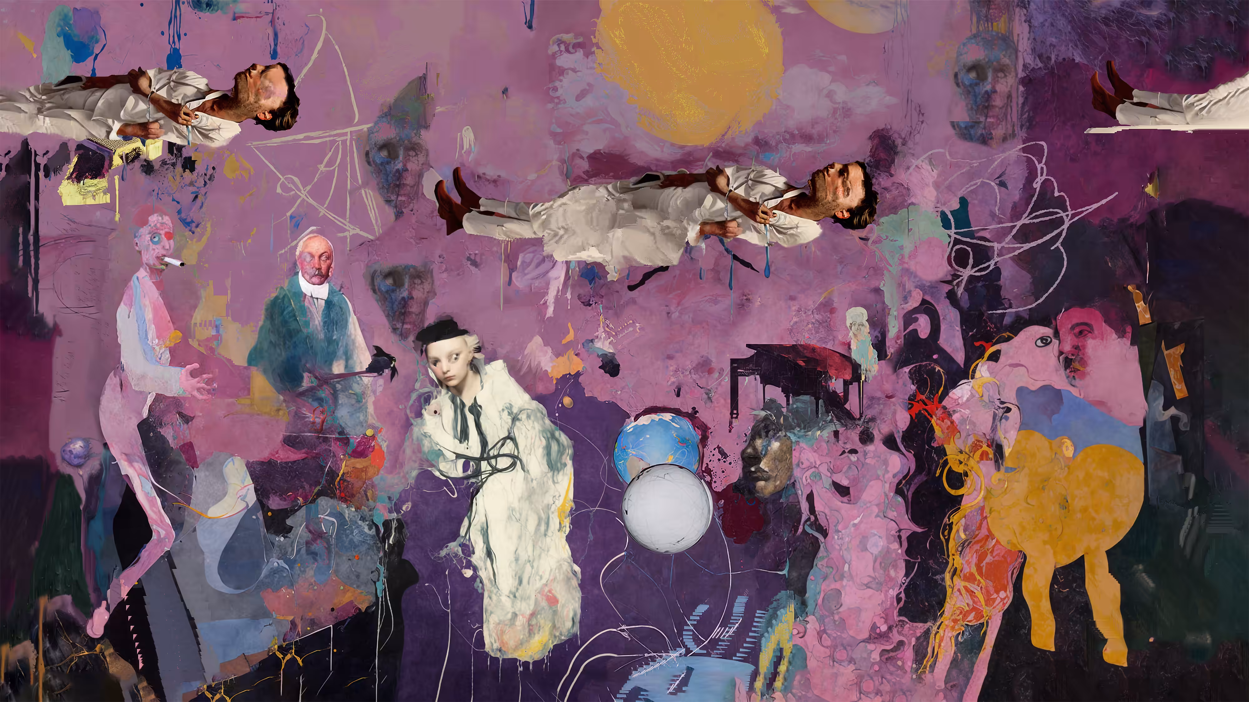 Artist leaving the space, no one went Guernica about it