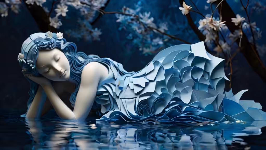 Sleeping beauty . 