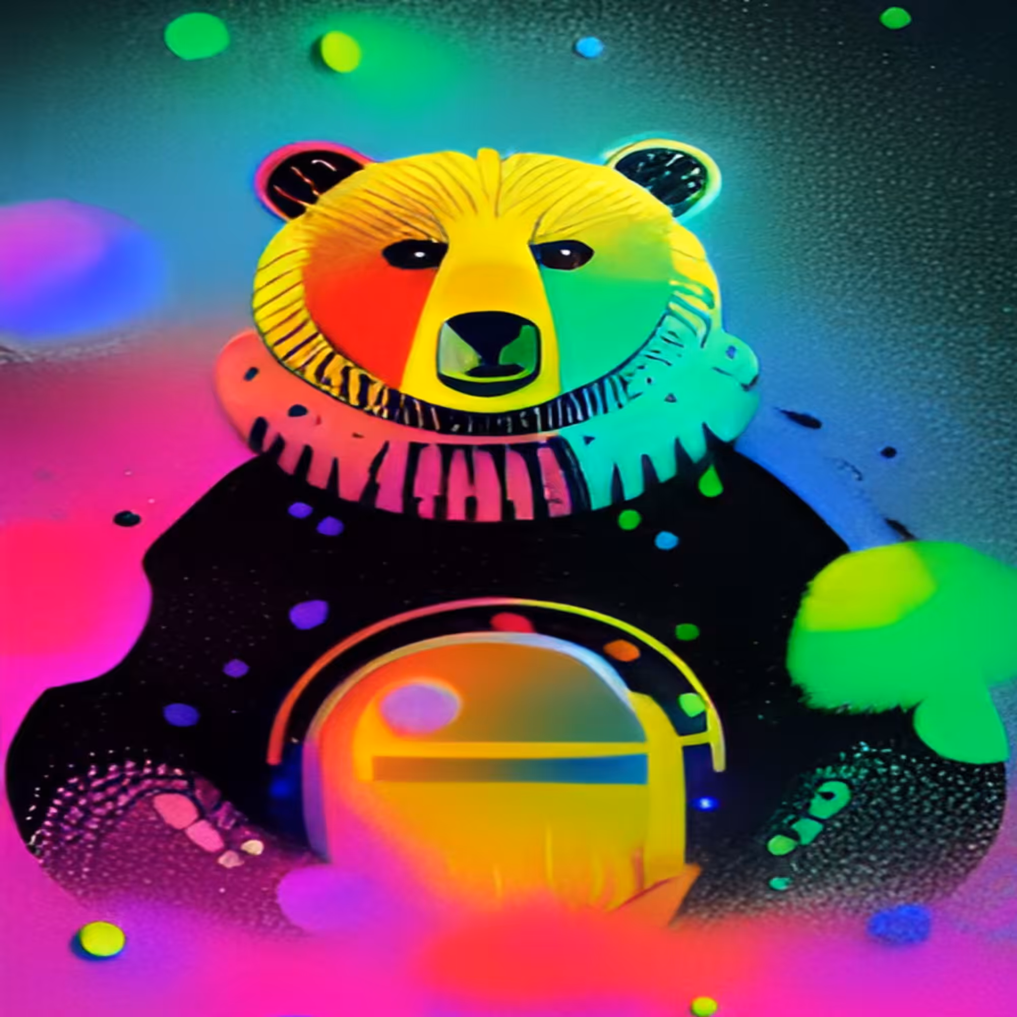 Pigrasso: Bear in space to