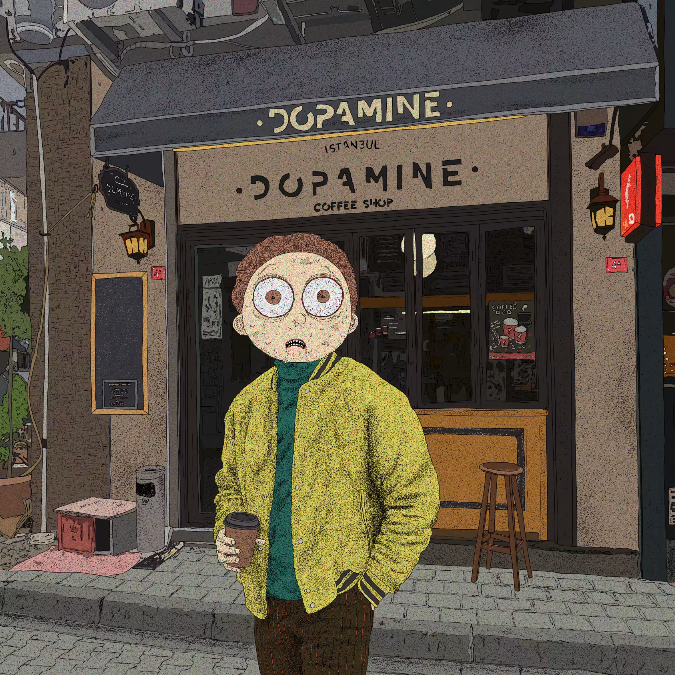morty on the earth
