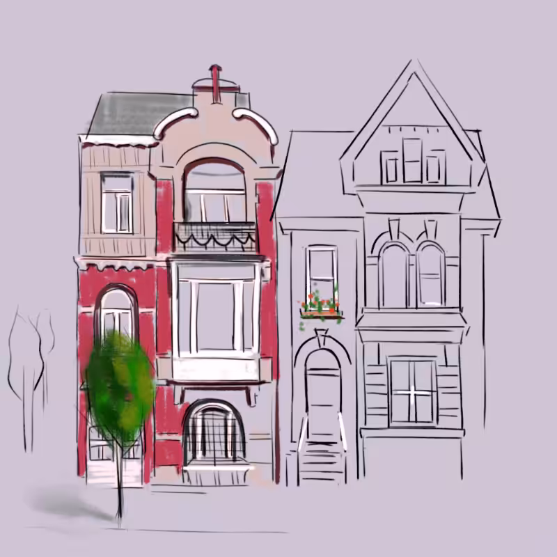 Architectural sketches #41